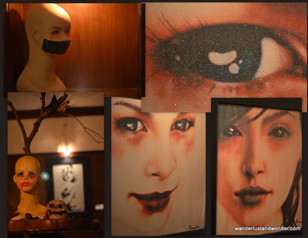 backyard art gallery