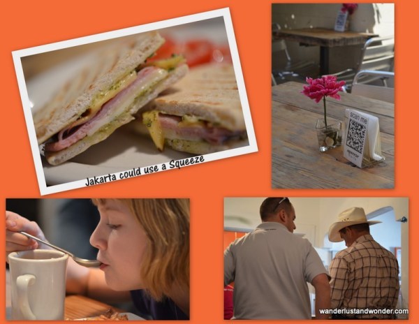 A Swiss Cafe in Marfa, Texas