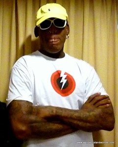 Pregame Dennis Rodman
